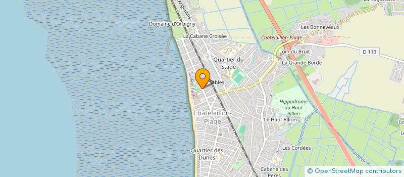 localisation de l'entreprise MONSIEUR THIERRY BOUYER à CHATELAILLON-PLAGE