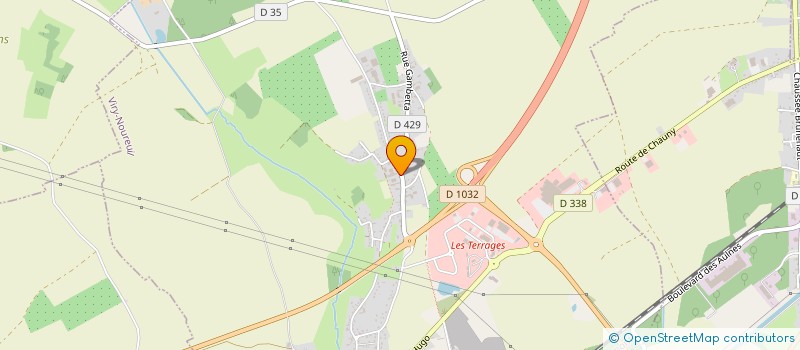 localisation de l'entreprise MONSIEUR THIERRY BOVE à VIRY-NOUREUIL