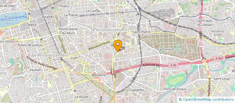 localisation de l'entreprise MONSIEUR THIERRY BOYE  MARSEILLE