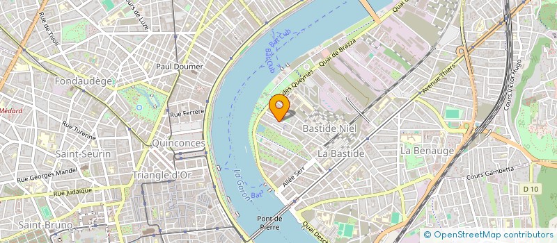 localisation de l'entreprise MONSIEUR THIERRY BOYER  BORDEAUX