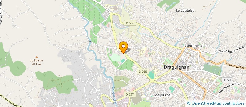 localisation de l'entreprise MONSIEUR THIERRY BOYER  DRAGUIGNAN