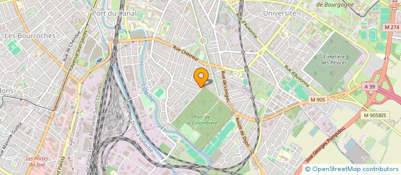 localisation de l'entreprise MONSIEUR THIERRY BRABANT à DIJON