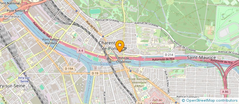localisation de l'entreprise MONSIEUR THIERRY BRACONNIER à CHARENTON-LE-PONT