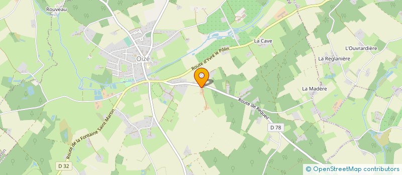 localisation de l'entreprise MONSIEUR THIERRY BRARD  PARIGNE LE POLIN