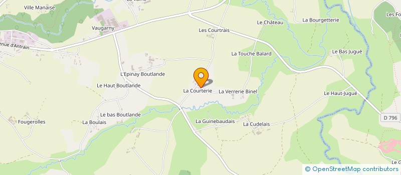 localisation de l'entreprise MONSIEUR THIERRY BRAULT à VAL-COUESNON