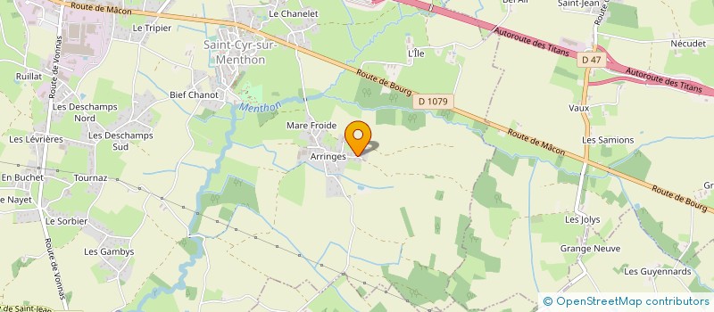 localisation de l'entreprise MONSIEUR THIERRY BRE à BOURG-EN-BRESSE