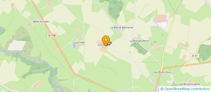 localisation de l'entreprise MONSIEUR THIERRY BREBION à ARGENTONNAY