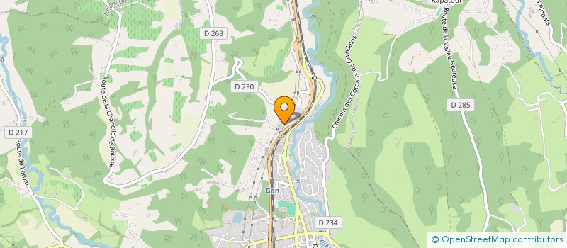 localisation de l'entreprise MONSIEUR THIERRY BREBION  GAN