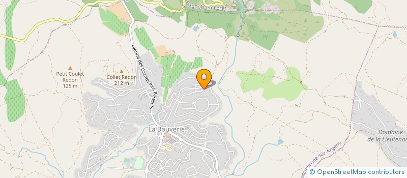 localisation de l'entreprise MONSIEUR THIERRY BREMOND à ROQUEBRUNE-SUR-ARGENS