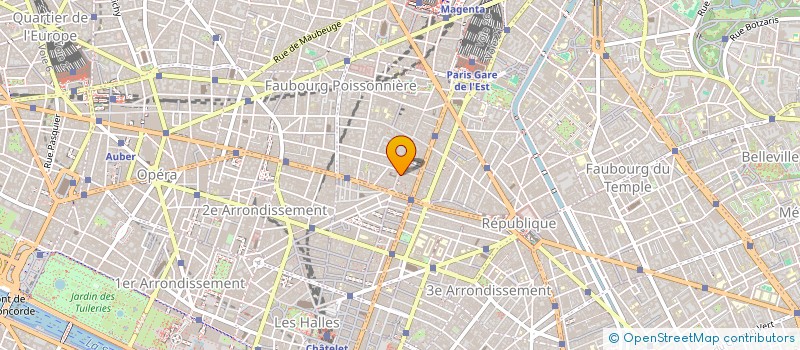 localisation de l'entreprise MONSIEUR THIERRY BRETON DES ETAGES  PARIS