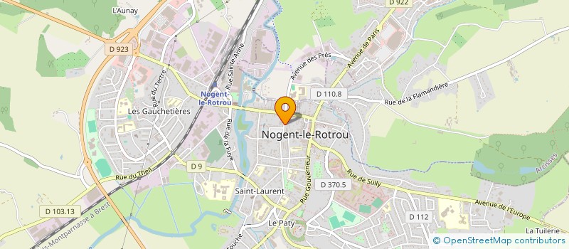 localisation de l'entreprise MONSIEUR THIERRY BRINDEAU à NOGENT-LE-ROTROU