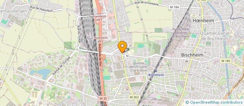 localisation de l'entreprise MONSIEUR THIERRY BRINGOLF - PENNER  BISCHHEIM