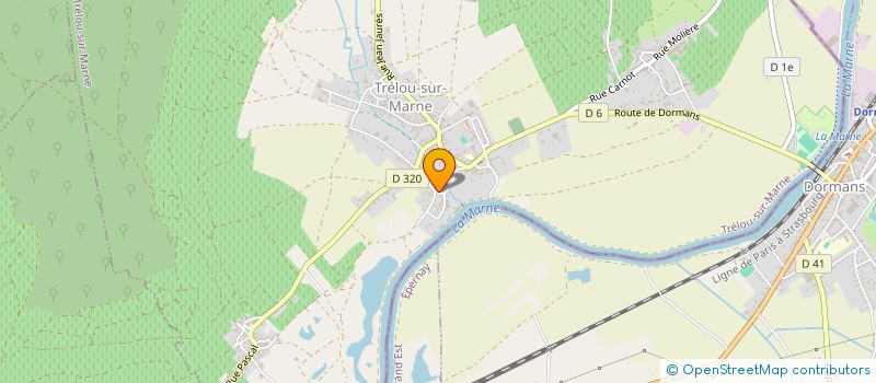 localisation de l'entreprise MONSIEUR THIERRY BROCARD à TRELOU-SUR-MARNE