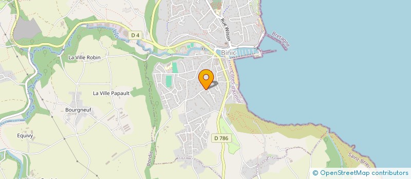 localisation de l'entreprise MONSIEUR THIERRY BROGE-MORIN à BINIC-ETABLES-SUR-MER