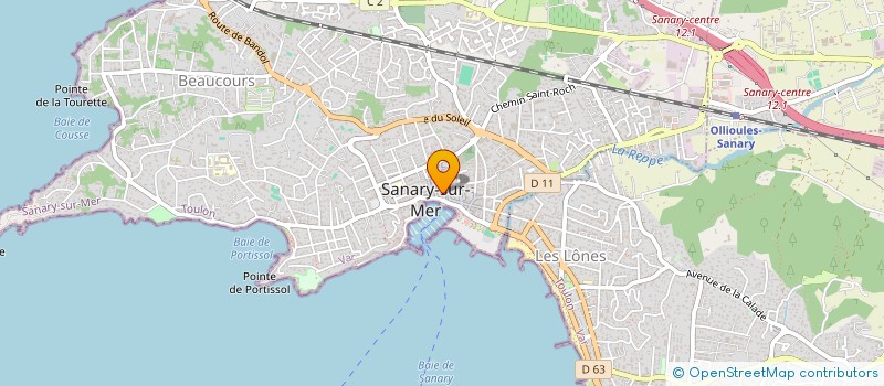 localisation de l'entreprise MONSIEUR THIERRY BRONDI à SANARY-SUR-MER