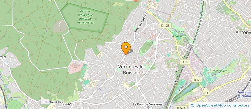 localisation de l'entreprise MONSIEUR THIERRY BRONOEL à VERRIERES-LE-BUISSON