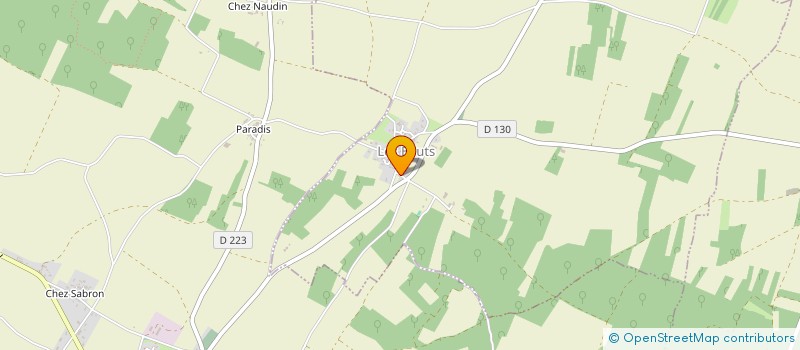 localisation de l'entreprise MONSIEUR THIERRY BROSSARD  LES EDUTS