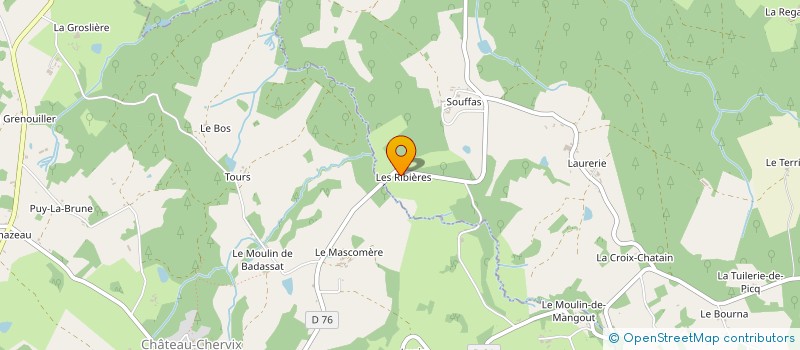 localisation de l'entreprise MONSIEUR THIERRY BROUILLET  SAINT-PAUL