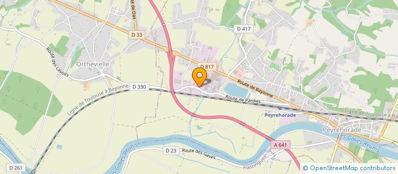 localisation de l'entreprise MONSIEUR THIERRY BRUCH GIMENEZ  PEYREHORADE