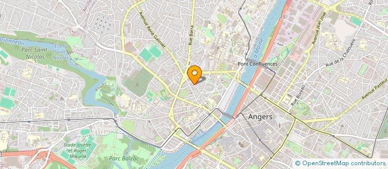 localisation de l'entreprise MONSIEUR THIERRY BRUCHET à ANGERS