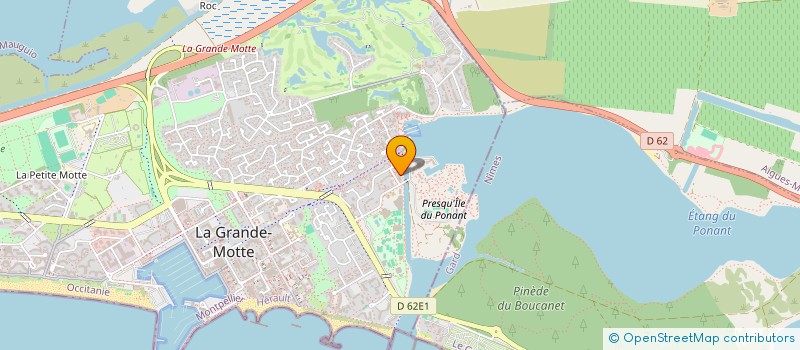localisation de l'entreprise MONSIEUR THIERRY BRUCKMANN  LA GRANDE-MOTTE