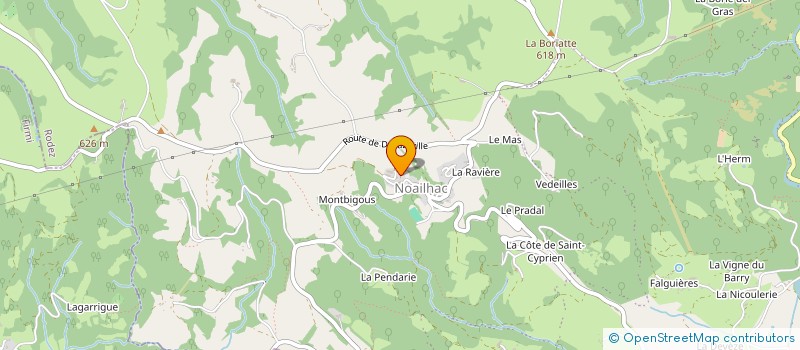 localisation de l'entreprise MONSIEUR THIERRY BRUEL à CONQUES-EN-ROUERGUE