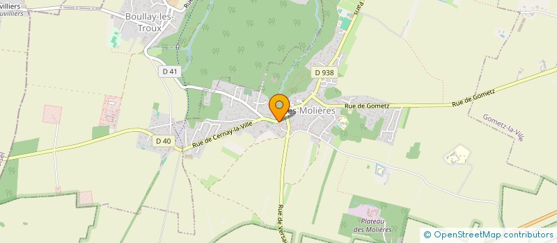 localisation de l'entreprise MONSIEUR THIERRY BRUNETTI  BOULLAY-LES-TROUX