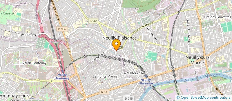 localisation de l'entreprise MONSIEUR THIERRY BUCHET à NEUILLY-PLAISANCE