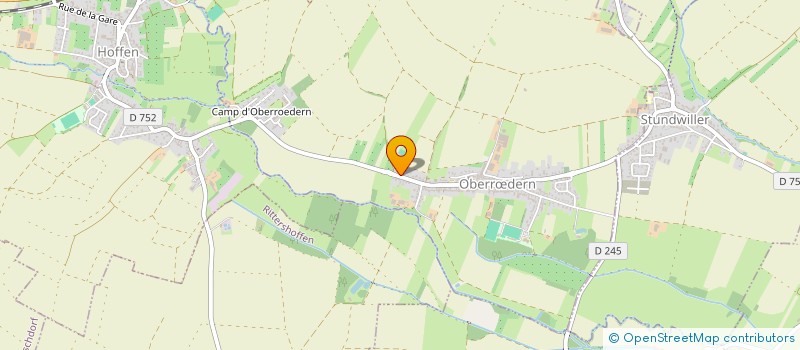 localisation de l'entreprise MONSIEUR THIERRY BUHL  OBERRDERN