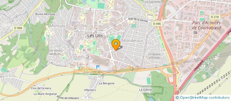 localisation de l'entreprise MONSIEUR THIERRY BUISSON-DEBON à LES ULIS