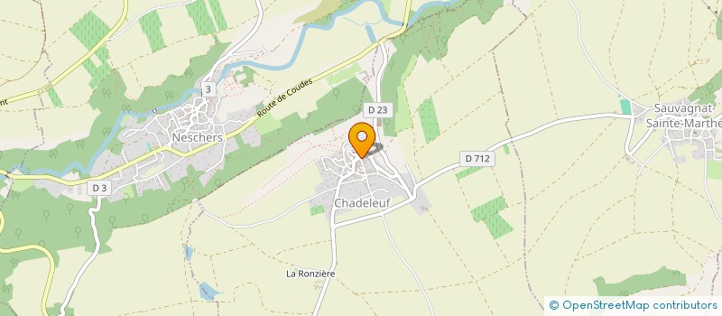 localisation de l'entreprise MONSIEUR THIERRY BUISSONNIERE  CLEMENSAT