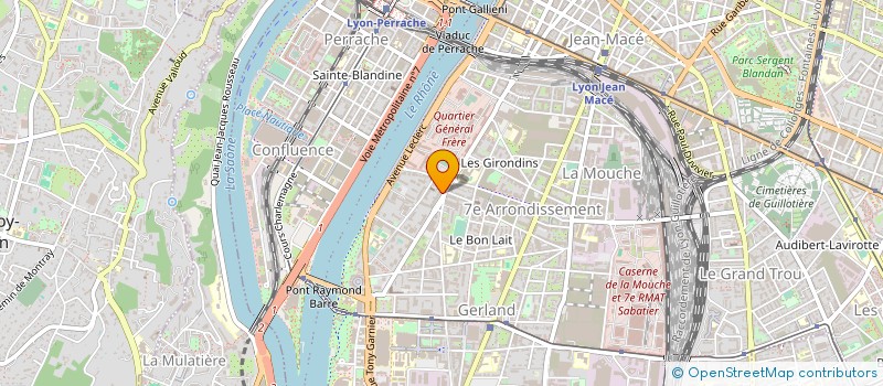 localisation de l'entreprise MONSIEUR THIERRY BULLION  LYON