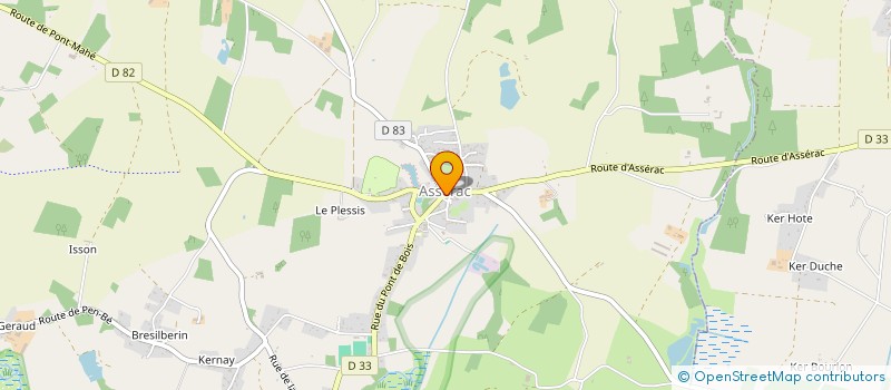 localisation de l'entreprise MONSIEUR THIERRY CABA  ASSERAC