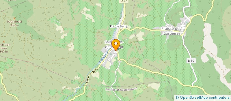 localisation de l'entreprise MONSIEUR THIERRY CABAYE  SAINT-JEAN-DE-BARROU