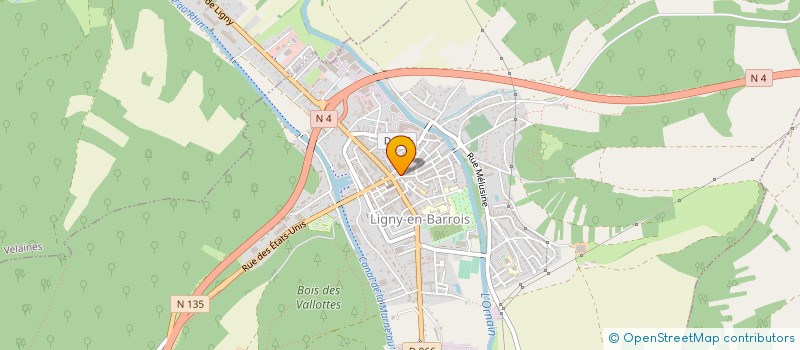 localisation de l'entreprise MONSIEUR THIERRY CABORET à LIGNY-EN-BARROIS