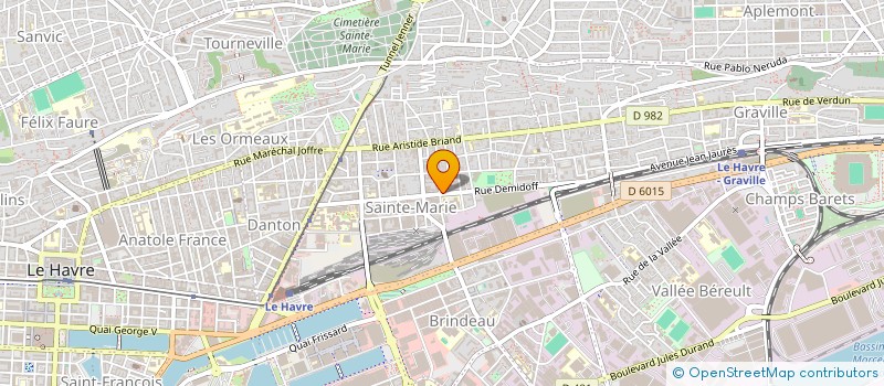 localisation de l'entreprise MONSIEUR THIERRY CABRI à LE HAVRE