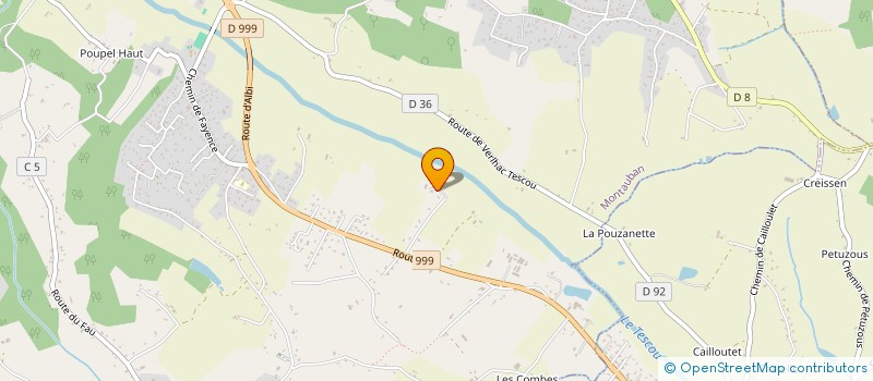 localisation de l'entreprise MONSIEUR THIERRY CADENE  MONTAUBAN