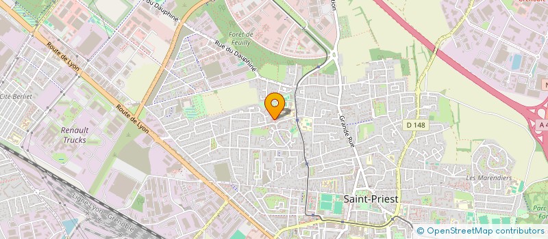 localisation de l'entreprise MONSIEUR THIERRY CAIZES  SAINT-PRIEST