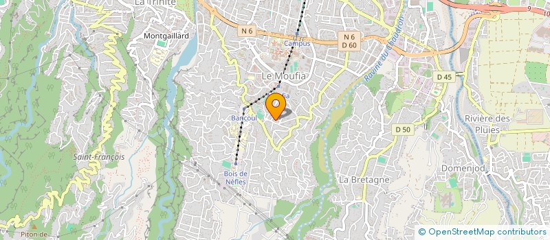 localisation de l'entreprise MONSIEUR THIERRY CALIGARIS à SAINT-DENIS