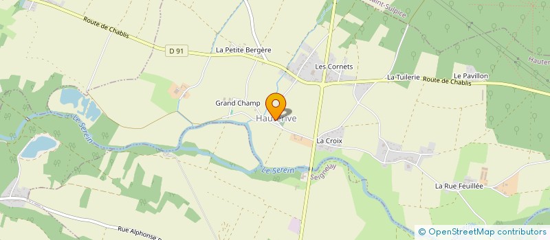 localisation de l'entreprise MONSIEUR THIERRY CAMARD à HAUTERIVE