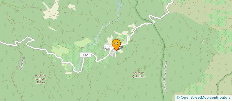 localisation de l'entreprise MONSIEUR THIERRY CAMERINO  QUINTILLAN