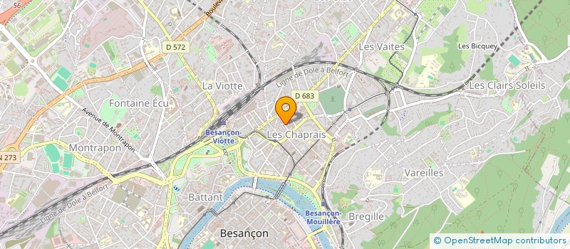 localisation de l'entreprise MONSIEUR THIERRY CAMOZZI à BESANCON
