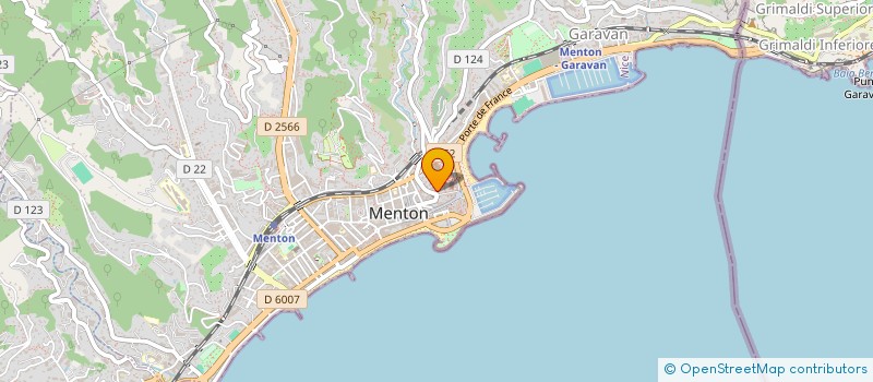 localisation de l'entreprise MONSIEUR THIERRY CAMPESATO  MENTON