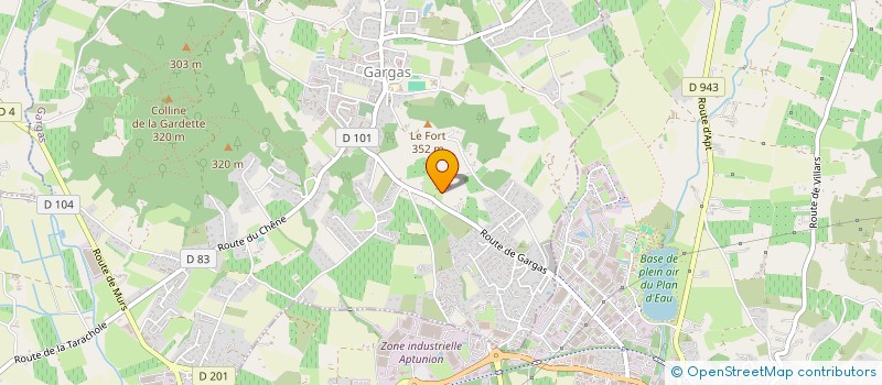 localisation de l'entreprise MONSIEUR THIERRY CAMPO  GARGAS