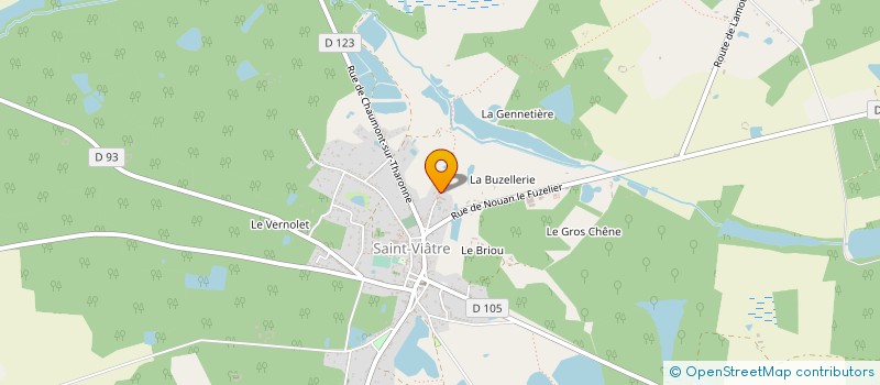 localisation de l'entreprise MONSIEUR THIERRY CAMUS à SAINT-VIATRE