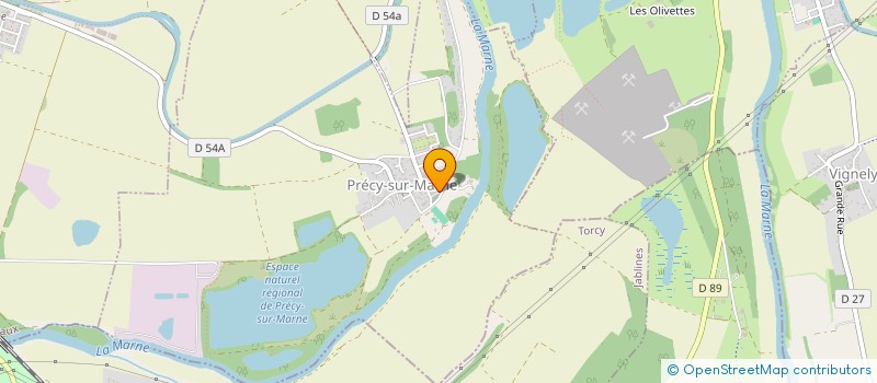 localisation de l'entreprise MONSIEUR THIERRY CAMUSAT  PRECY-SUR-MARNE