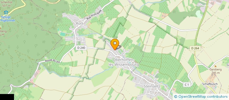 localisation de l'entreprise MONSIEUR THIERRY CANDEL  OBERHOFFEN-LES-WISSEMBOURG