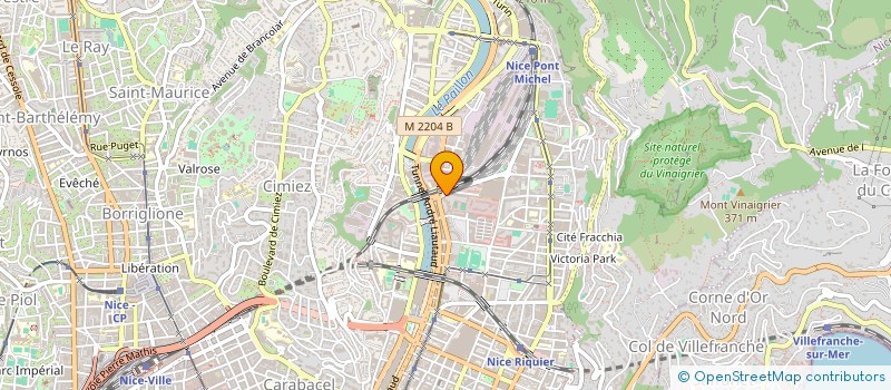 localisation de l'entreprise MONSIEUR THIERRY CANGELOSI à NICE