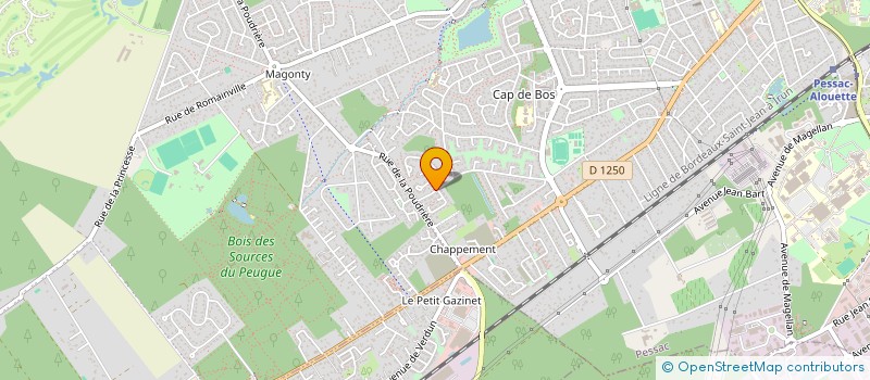 localisation de l'entreprise MONSIEUR THIERRY CAPDEVILLE à PESSAC