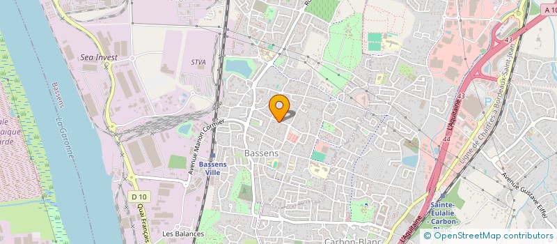 localisation de l'entreprise MONSIEUR THIERRY CARDIN  BASSENS